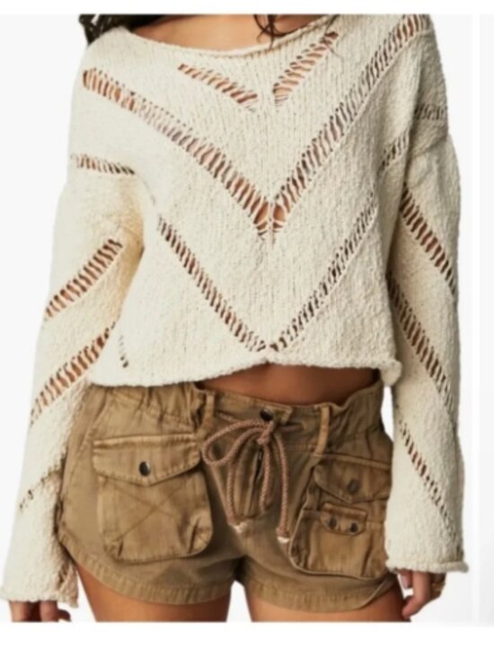 Free People Sweaters - NWT Free People Hayley Sweater size Large